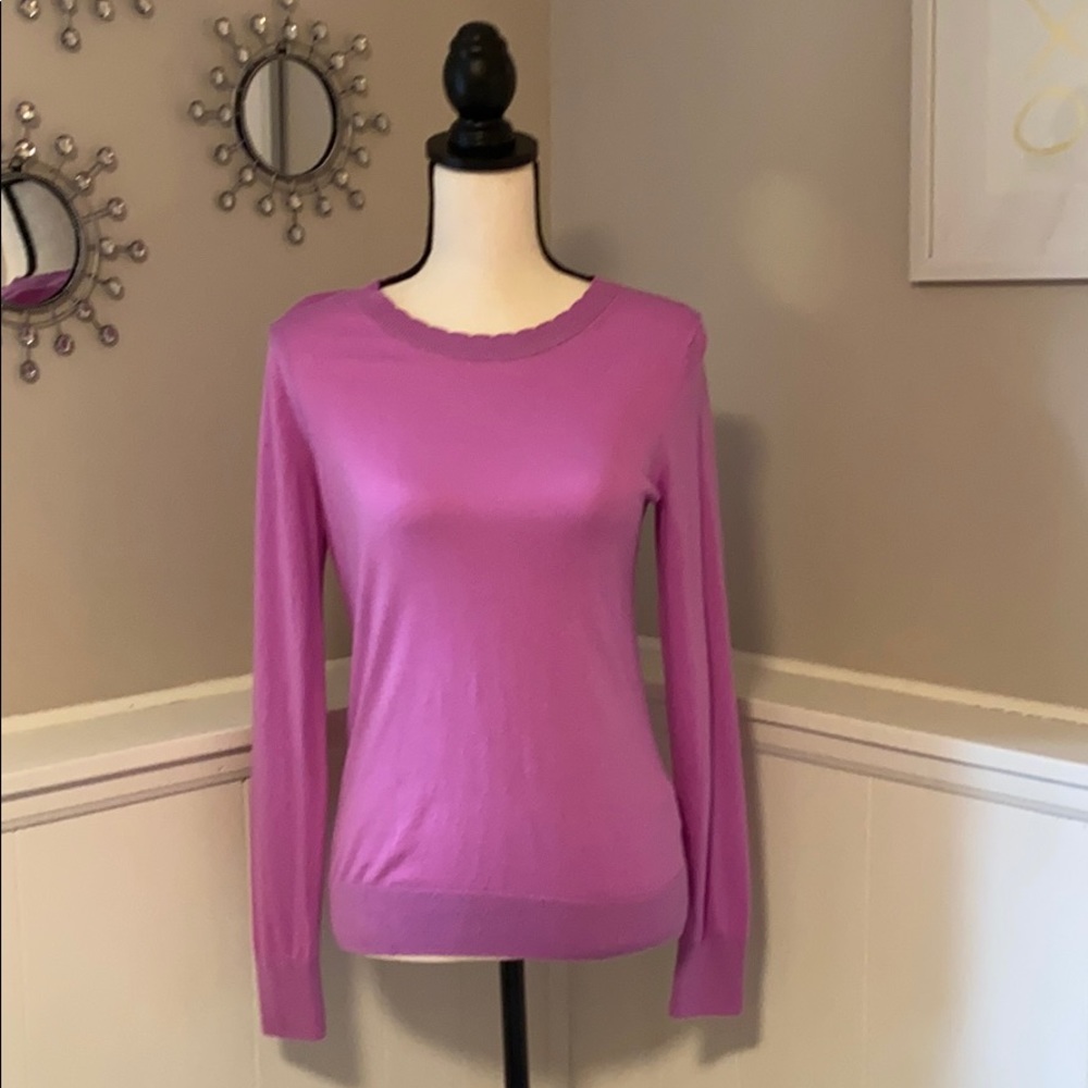 Banana Republic Purple/Pink Sweater Size Small